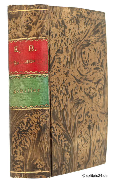 Bild eines antiquarischen Buches (Schiller) aus der Reihe Etui-Bibliothek aus dem Bestand des Antiquariates exlibris24 Versandantiquariat